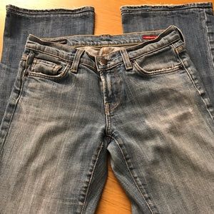 Citizens Of Humanity Kelly #001 Stretch Low Waist Boot Cut Jeans